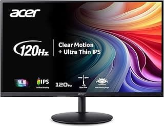 Acer SH242Y G0bih Moniteur de bureau de jeu ultra-fin IPS Full HD (1920 x 1080) 23,8" | Support de synchronisation adaptative... chez Amazon Canada