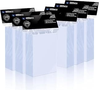 600 Pochettes pour cartes, Pochettes transparentes pour cartes à collectionner, Pochettes ultra-douces pour cartes de hockey,... chez Amazon Canada