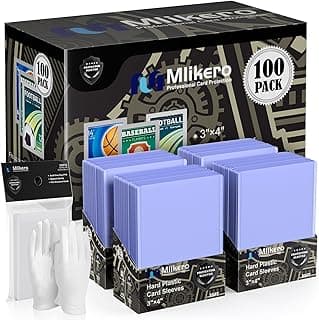 200 pochettes Toploaders pour cartes, protecteurs de cartes de hockey de 7,6 x 10,2 cm en plastique dur, pochettes pour cartes de... chez Amazon Canada