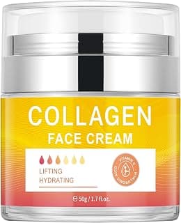 Face Moisturizer Collagen Cream, with Sérum anti-âge visage, Tri-Peptide, Day & Night Moisturizer for Women Men,... chez Amazon Canada