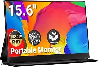 Ingnok Portable Monitor for Laptop,15.6'' 1080P, with Magnetic Case | 1080P 1.44lbs Ultra-slim Travel Monitor, USB C Mini HDMI for... chez Amazon Canada