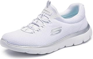 Skechers Women's Summits Sneaker | Memory Foam cushioned comfort insole, Machine washable, Lightweight flexible shock-absorbing...
