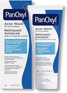 PanOxyl Acne Wash, 4% Benzoyl Peroxide, For Face & Body, 85g | Daily Antibacterial Wash, Helps Clear & Prevent Acne, Helps Clear... chez Amazon Canada