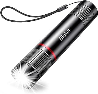 Blukar Lampe de poche rechargeable, lampes de poche super lumineuses à mise | 4 modes d'éclairage, longue durée, étanche, petite lampe... chez Amazon Canada