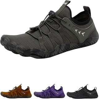 Hoka Hike Footwear Caspian Adventure Barefoot Shoes, Wide Toe Box, Non-Slip | Thin flexible sole, arch support & stability, breathable... chez Amazon US