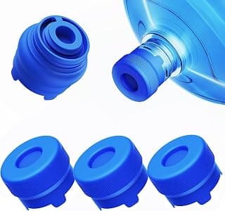 Morsatie Couvercle de cruche d'eau réutilisable de 3 et 5 gallons, sans fuite ni ouverture brusque, en silicone de qualité... chez Amazon Canada