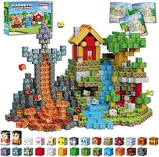200pcs Magnetic Blocks Magnetic Jeu de blocs de construction Set, Kids Toy for Toddlers STEM Learning, Construction... chez Amazon Canada