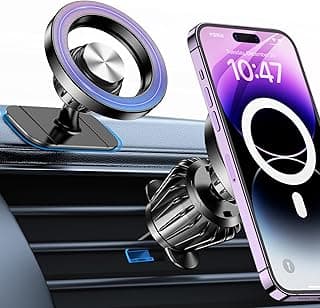 Kaistyle Support de voiture Magsafe 【20 aimants les plus puissants】Support de téléphone magnétique pour tableau de bord de voiture... chez Amazon Canada