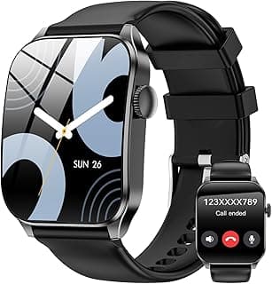 Curve Smart Watch for Men Women, 1.91" Smartwatches with 120+ Sport Modes, Fitness Tracker with Bluetooth Call,... chez Amazon Canada