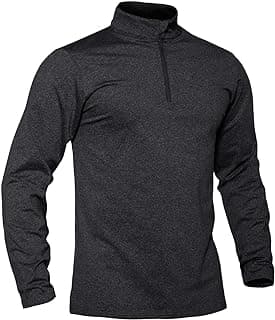 Columbia TACVASEN Mens Quarter Zip Pullover Long Sleeve Golf Shirts Fleece Lined | Golf Workout Athletic,Quarter Zip,Winter Thermal... chez Amazon US