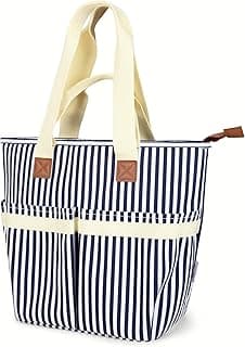 Tirrinia 15 L Insulated Cooler Bag - Outdoor Leakproof Large Grocery Shopping Tote, Travel & Beach Cooler for Women/Men Picnics Camping chez Amazon US