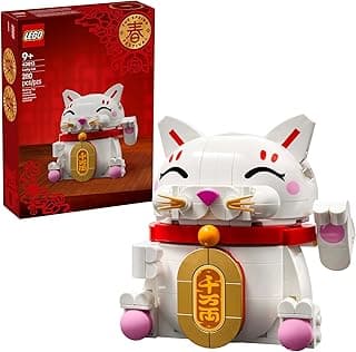 LEGO Lucky Cat Building Toy for Girls & Boys - Smiling Cat W/Waving Paw Function for Kids, Ages 9+ - Home Decor for Spring Festival &... chez Amazon Canada