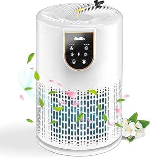 Purificateur d'air HEPAs for Home Bedroom,Aircillin H13 True HEPA Filter Air Cleaner Remove 99.97% 0.3 Micron... chez Amazon Canada