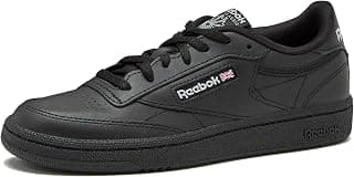 Reebok Club C Girls and Boys Shoes for Kids, Toddler, Little Kid or Big Kid Sneakers, Black/Charcoal, 6.5 Big Kid