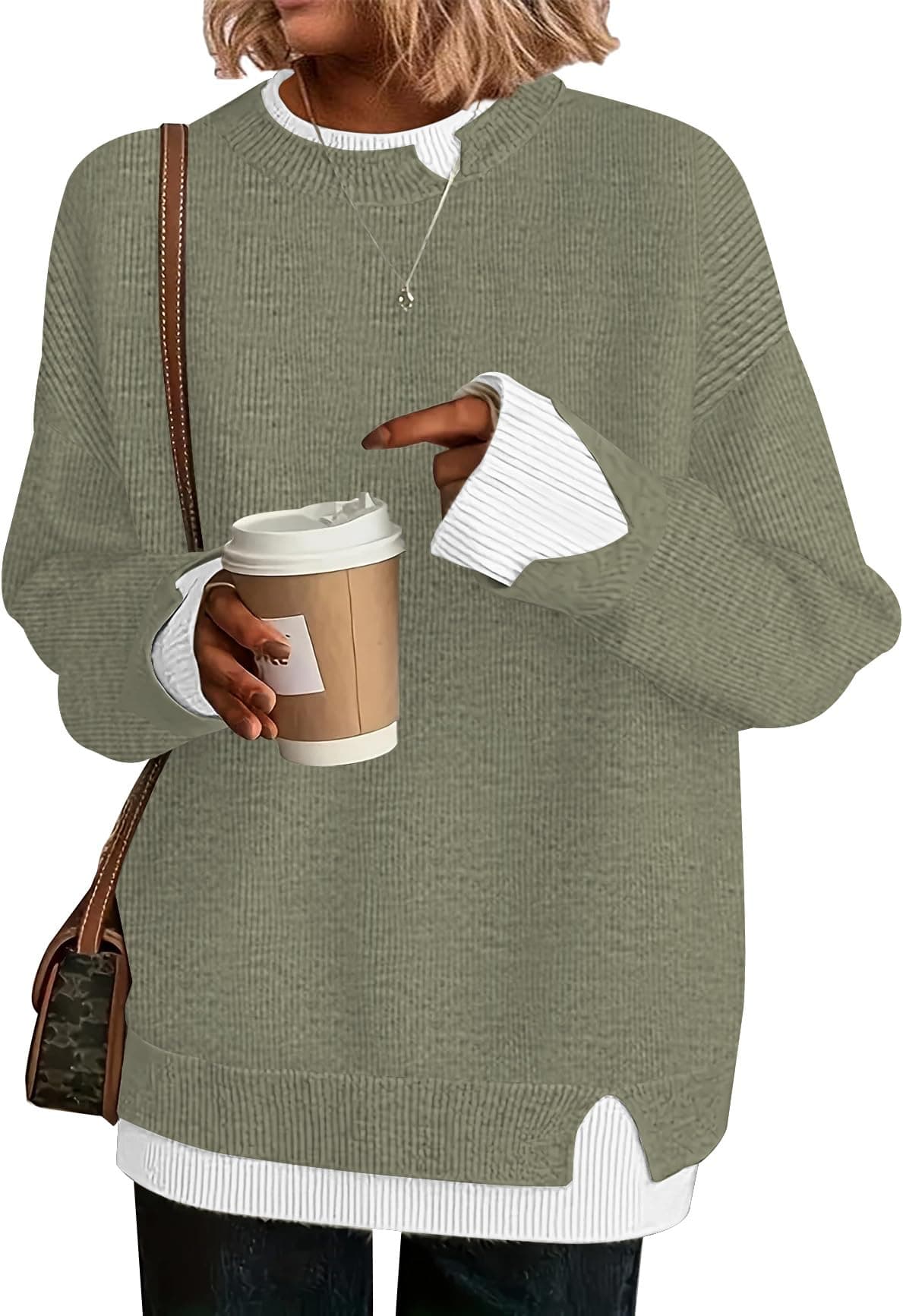 Womens Sweaters Fall Clothes Fashion 2026 Sweater School Teacher Outfits | Disamer