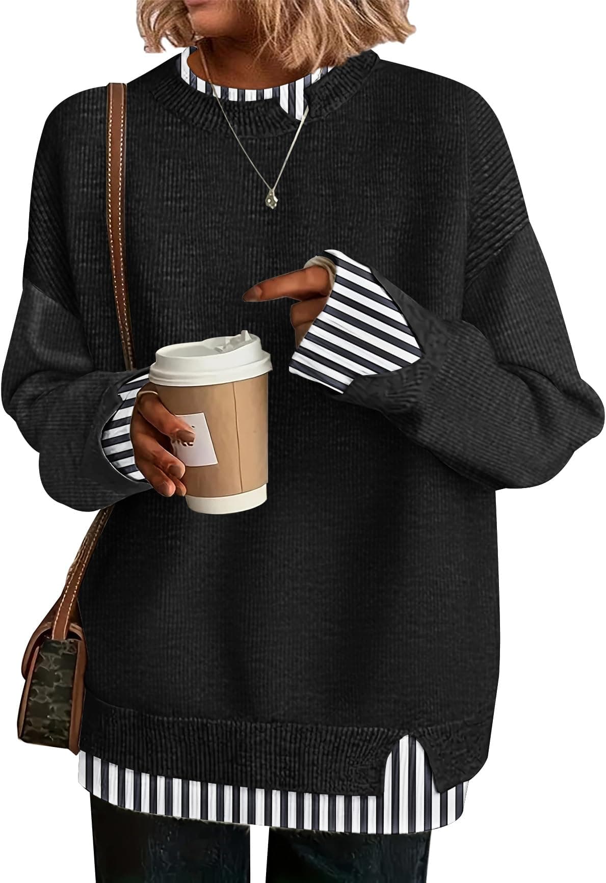 Womens Sweaters Fall Clothes Fashion 2026 Sweater School Teacher Outfits | Disamer