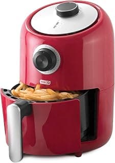 DASH Compact Friteuse sans huile Oven Cooker with Temperature Control, Non-stick Fry Basket, Recipe Guide + Auto Shut... chez Amazon Canada
