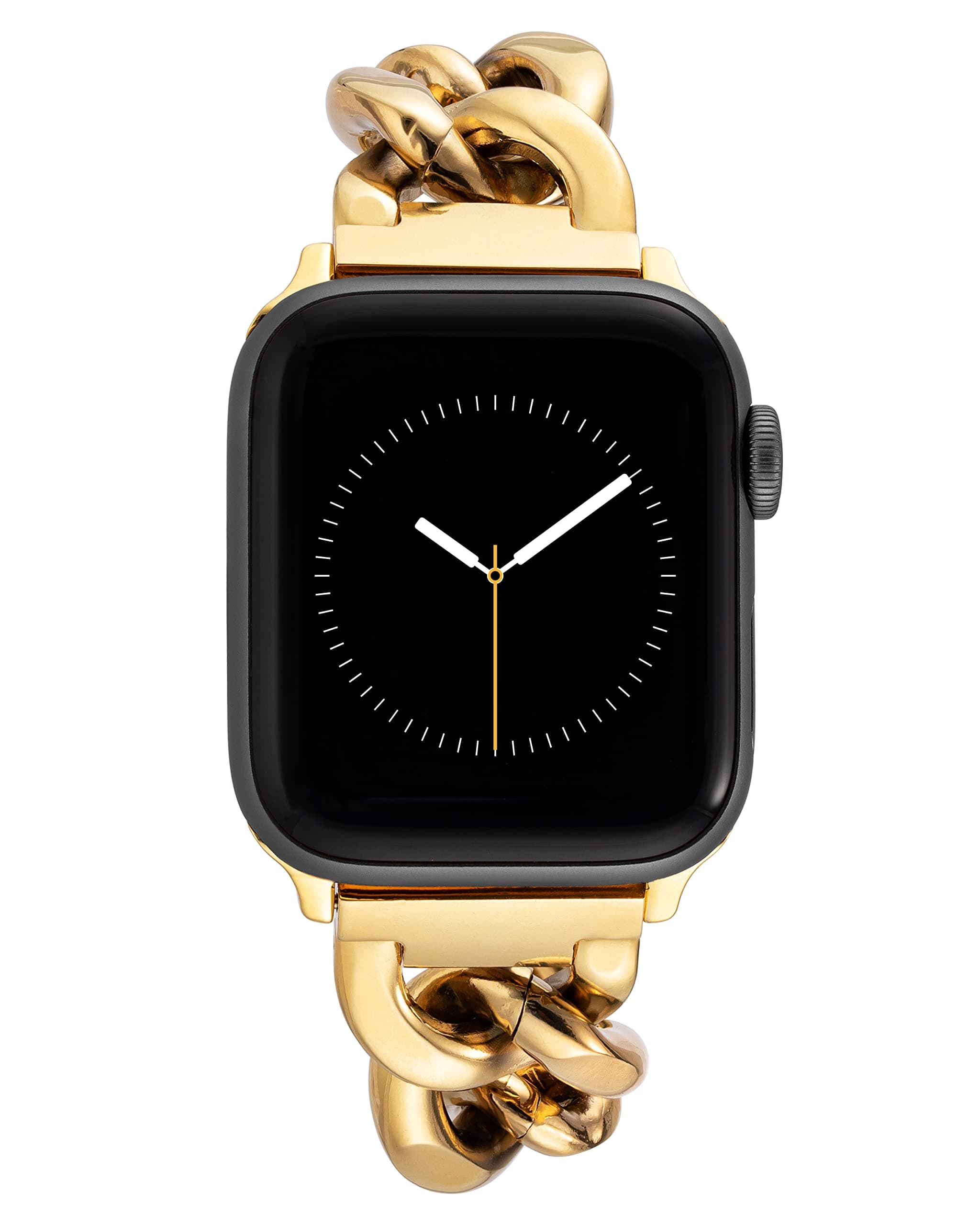 Anne Klein Fashion Chain Bracelet for Apple Watch, Secure, Adjustable, Apple Watch Replacement Band, Fits Most Wrists chez Amazon US
