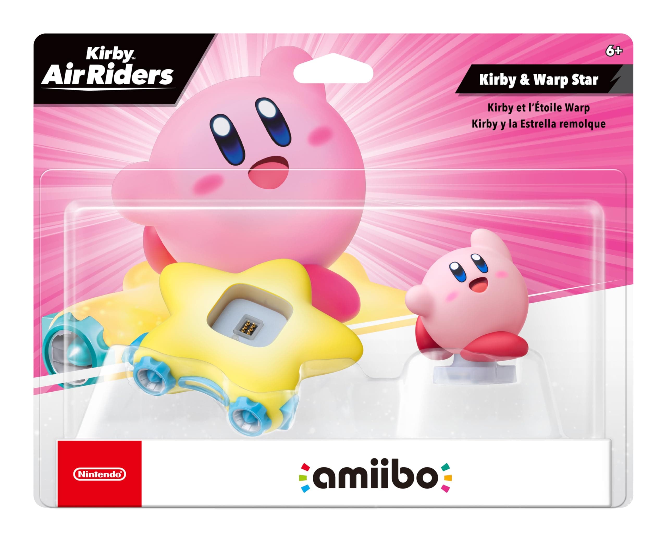 amiibo- Kirby & Warp Star - KirbyAir Riders Series chez Amazon US