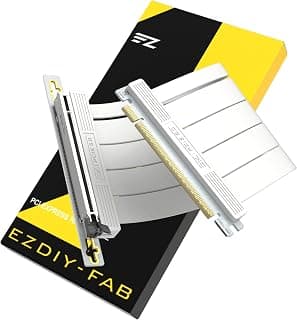 EZDIY-FAB Câble élévateur PCIe 5.0 X16, bande passante de 128 Go/s pour GPU RTX 50/40 et RX 9000/7000, carte d'extension PCIe,... chez Amazon Canada