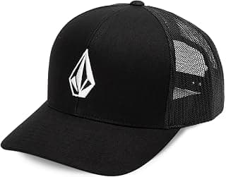 Volcom Cheese Trucker Hat - Casquette snapback à 6 panneaux en maille pour homme, noir, O/S chez Amazon Canada