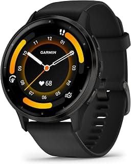 Garmin Venu 3, montre intelligente GPS, écran AMOLED, fonctionnalités avancées de santé et de fitness, autonomie jusqu'à 14 jours, noir chez Amazon Canada