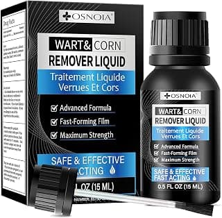 Gel anti-verrues avec acide salicylique 17 % – Liquide anti-verrues pour verrues communes, gel de précision à séchage rapide,... chez Amazon Canada