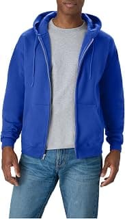 New Balance Hanes Men's Zip-up Hoodie, Ecosmart Fleece Full-zip Hoodie for Men, Hooded Sweatshirt chez Amazon US