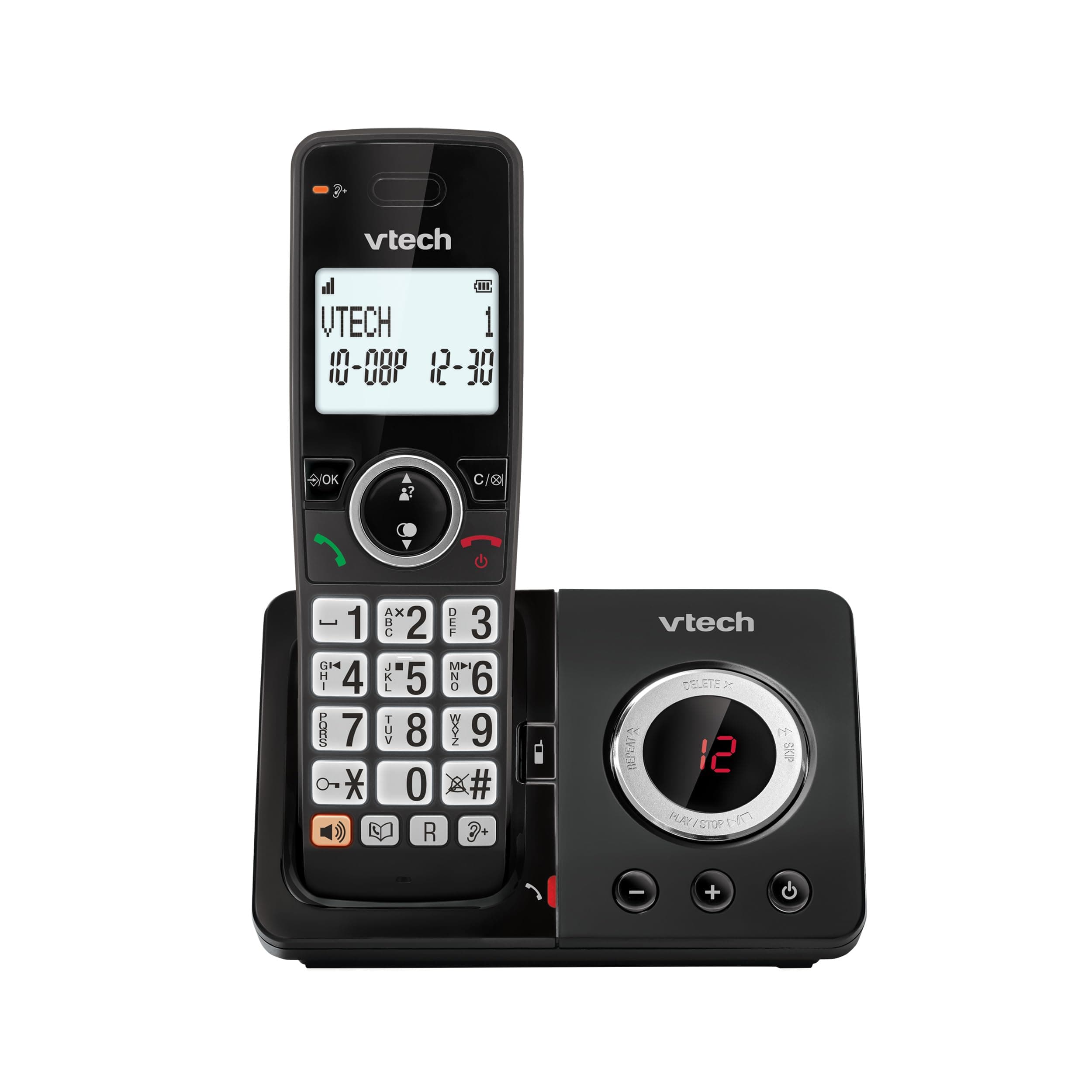 VTech EA5050 DECT Cordless Phone with Answering Machine,Nuisance Call Blocker, Volume Booster, Easy-to-Read Backlit Display, 18 Hours... chez Amazon UK