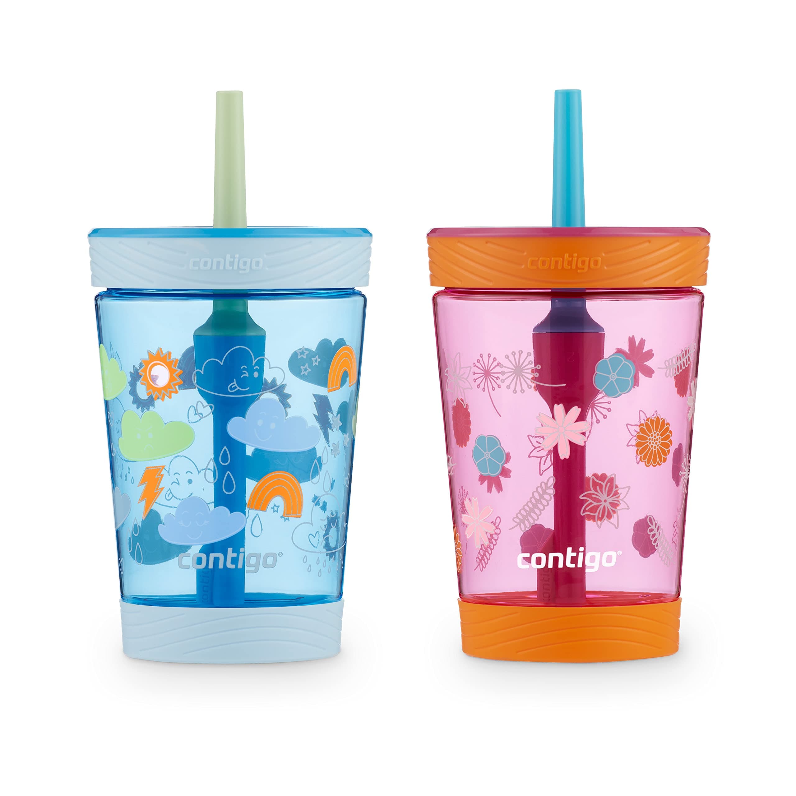 Contigo Kids Spill-Proof Tumbler with Straw 14 oz. 2 Pack
