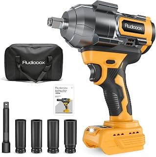 Impact Wrench Compatible with DeWalt Battery -1107Ft-lbs(1500N.m) chez Amazon US