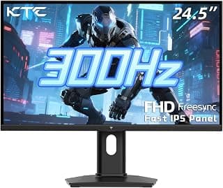 KTC 24.5 Inch 300Hz Gaming Monitor - 240Hz FHD 1080P Fast IPS PC Monitor Gaming 1ms, Adaptive Sync, HDR, Monitors Gamer with Display... chez Amazon Canada