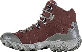 Hoka Oboz Women's Bridger Mid B-DRY Hiking Boot | Waterproof Leather Hiking Boots with Breathable Protection and Rugged Traction for... chez Amazon US