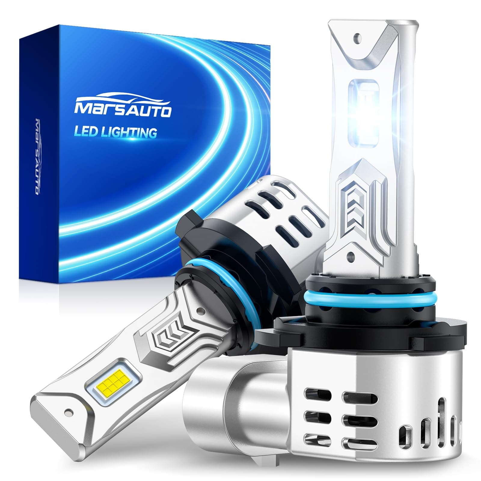 Marsauto - 9005 Halogen Headlight Bulb - High-Performance Car Headlight - Halogen Light with No Glare - for Automotive - 2 Bulbs chez Amazon US