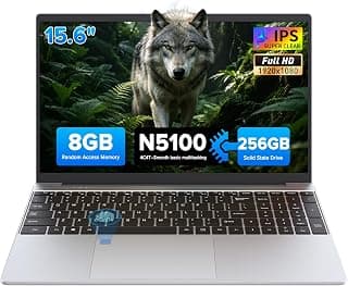 Auusda Ordinateur portable léger, processeur 4 cœurs, compatible Win 11 Pro | 15,6" FHD IPS, clavier rétroéclairé, lecteur... chez Amazon Canada