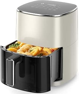 Sweetcrispy Friteuse sans huile 6 Quart with Window, Square Friteuse sans huile 12-in-1 Air Fry, Roast, Reheat,... chez Amazon Canada