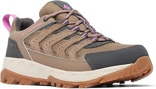 Columbia Women's Strata Trail Low Waterproof Brown Hiking Shoe chez Amazon US