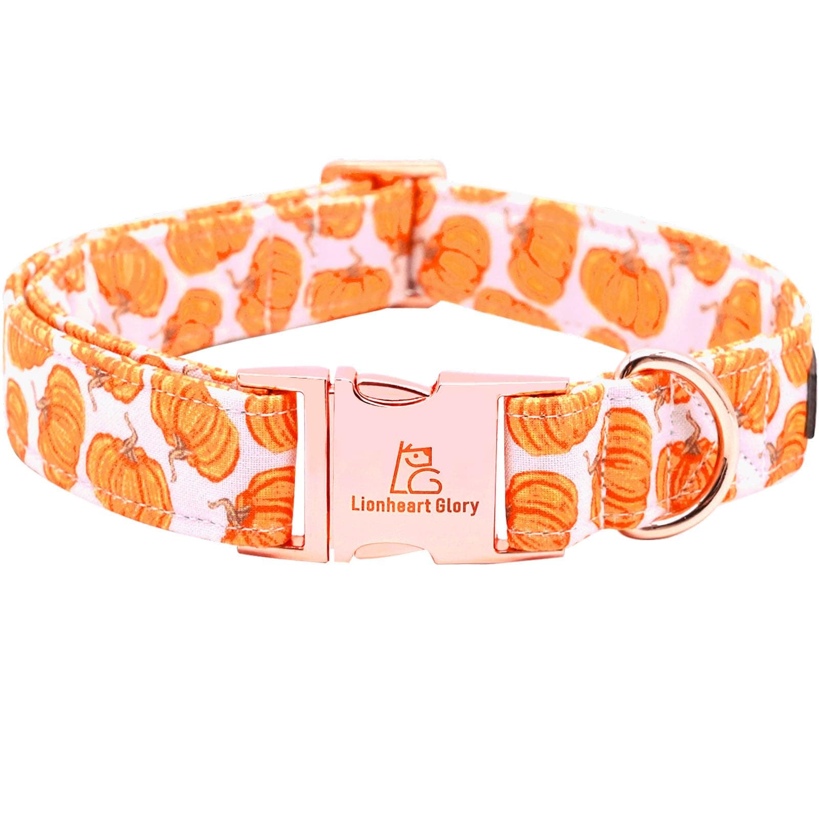 Lionheart glory Halloween Dog Collars Pumpkin Fall Dog Collar Heavy Duty Adjustable Collar for Large Collar Dogs Female or Male Collar chez Amazon US