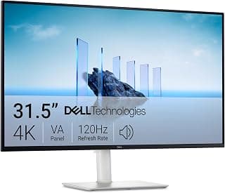 Moniteur Dell 32 Plus 4K - S3225QS - 31,5" 4K (3840 x 2160) jusqu'à 120 Hz écran 16:9, panneau VA, AMD FreeSync Premium, 99 % sRGB, 95... chez Amazon Canada