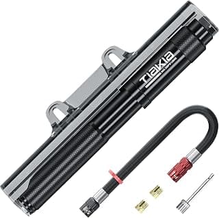Tiakia Mini pompe à vélo portable - Pompe à vélo compacte à haute pression pour cadre - Pompe à air manuelle 260PSI - Compatible avec... chez Amazon Canada