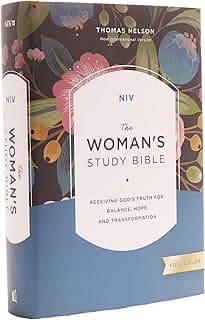NIV, The Woman's Study Bible, Hardcover, Full-Color, Red Letter: Receiving God's Truth for Balance, Hope, and Transformation chez Amazon Canada