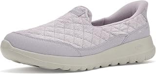 Skechers Women's Slip-Ins: Go Walk Joy Cozy Dream | Hands Free Slip-Ins, Cozy Fit Upper, Air-Cooled Goga Mat Insole, 5GEN Cushioning,... chez Amazon US