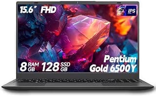 BLUEING 15.6 Inch Laptop with Office Suite, 8GB RAM 128GB SSD, Pentium Gold Processor(Up to 3.4GHz), FHD IPS Display, Type-C, HDMI,... chez Amazon Canada