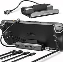 JSAUX Station d'accueil 4K@120Hz pour Steam Deck/OLED/ROG Ally X/Legion Go/MSI Claw, Dock 5 en 1 pour Steam Deck OLED avec HDMI,... chez Amazon Canada