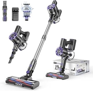 Cordless Vacuum Cleaner for Home, 80,000PRM Powerful 4 in 1 Lightweight Stick Vacuum with 2 Adjustable Suctions, Max 40... chez Amazon Canada