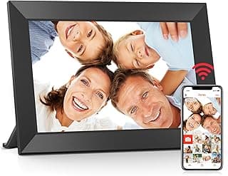 Frameo Cadre photo numérique WiFi 10,1 pouces, 1280 x 800 HD IPS écran tactile cadre électronique, 32 Go de mémoire, rotation... chez Amazon Canada