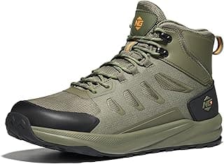Hoka NINGO Men's Waterproof Wide Toe Box Hiking Shoes, Zero Drop Hiking Boots | Comfortable Lightweight Slip Resistant Ankle Work...