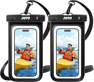 JOTO Lot de 2 pochettes étanches universelles IPX8 pour téléphone portable - Pour iPhone 13 Pro Max, 13 Mini, 12 11 Pro Max, Xs Max,... chez Amazon Canada