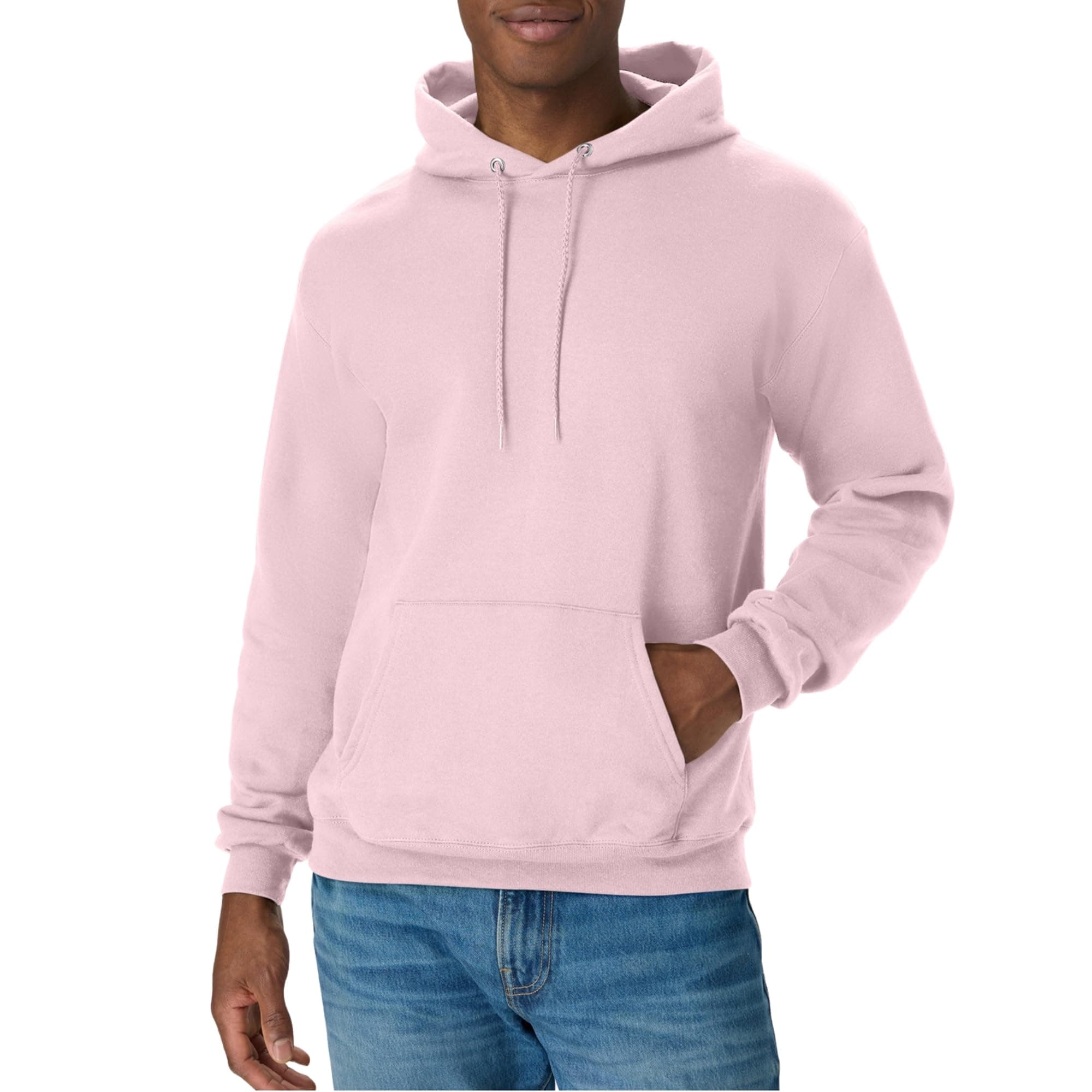 Hanes Men's Hoodie - EcoSmart Fleece Hooded Sweatshirt for Men & Women - Midweight Fleece - Big & Tall Available chez Amazon US