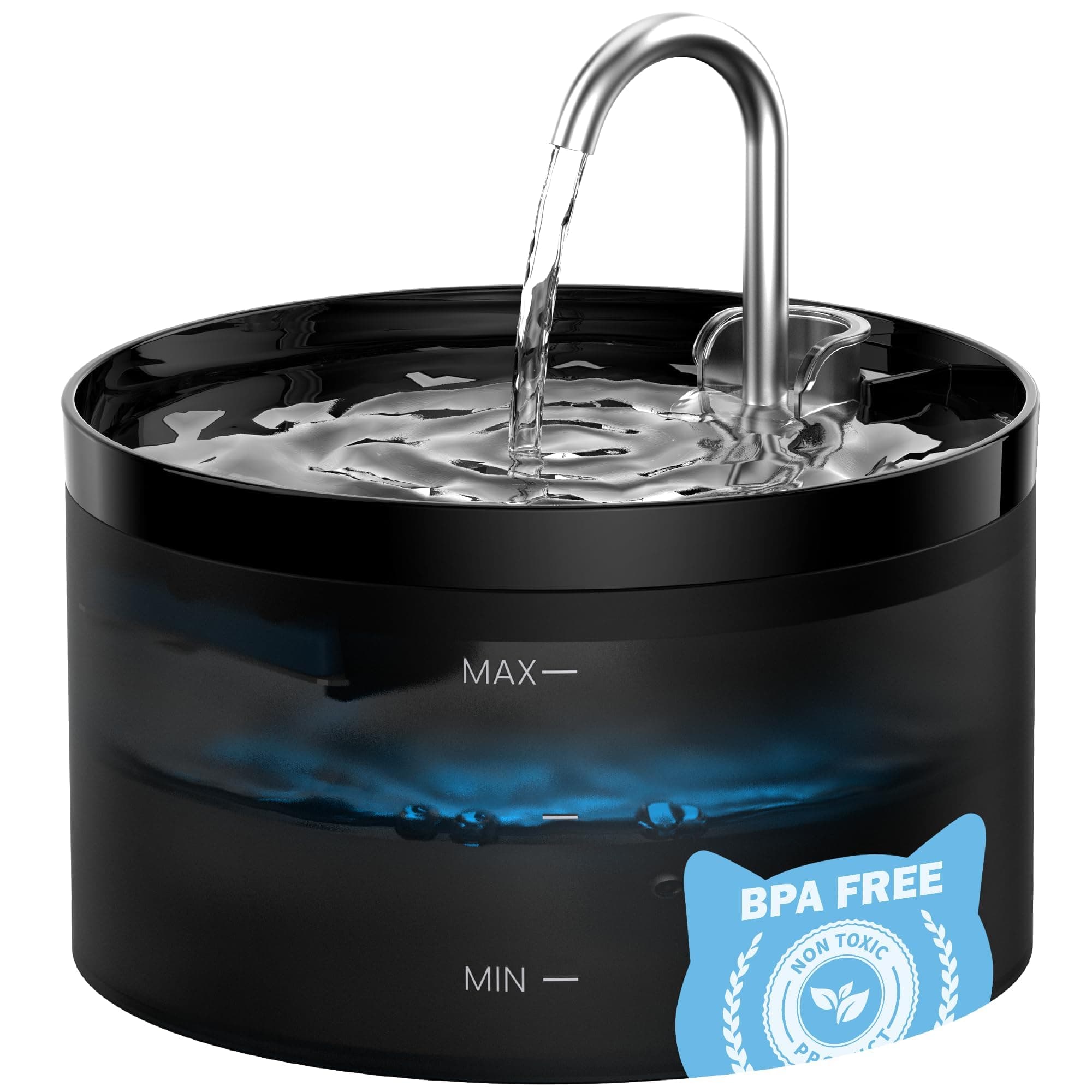 Cat Water Fountain for Drinking: GIOTOHUN 2L Super Silent
